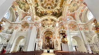 In beautiful Monastery Einsiedeln with Chapel of Grace and the Black Madonna [upl. by Fatimah]