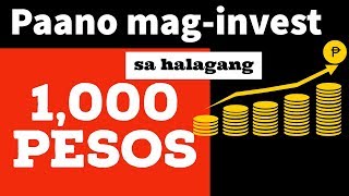 Paano MagInvest sa halagang 1000 Pesos [upl. by Gannes609]