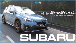 Testing the Eyesight on the 2022 Subaru XV [upl. by Manuel]