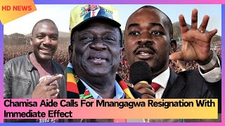 Chamisa Aide Calls For Mnangagwa Resignation With Immediate Effect [upl. by Ginnie]