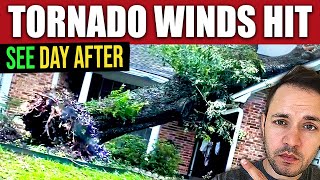 DAY AFTER 100MPH TORNADO WINDS HIT Houston Metro May 16 2024 [upl. by Ennovad194]