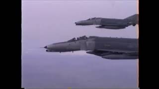 Idaho ANG F4G Wild Weasel ferry flight [upl. by Aniraz]