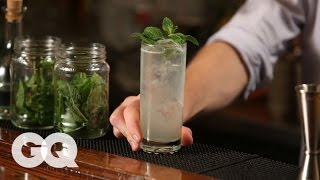 How to make the perfect mojito with GQ amp the Clover Club’s Tom Macy [upl. by Oilenroc235]