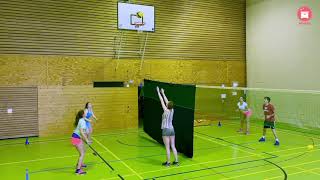 Spielformen BlindVolley  Volleyball  WIMASU [upl. by Lerrad]