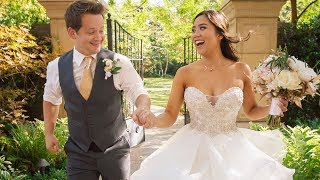 Wedding Video Of Katie amp Jason Earles Disney Themed Wedding [upl. by Avrenim]