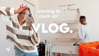 VLOG getting emotional RECHARGING amp starting to PACK up the APARTMENT [upl. by Landers]