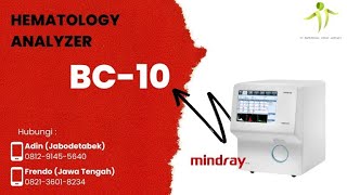 Mindray Hematology Analyzer BC10 [upl. by Ynoep]