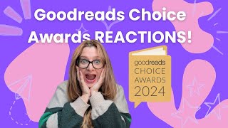 Goodreads Choice Awards 2024 Reactions [upl. by Alle]