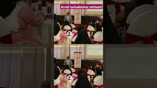 Avoid Lackadaisical Attitude attitude mindfulness determination [upl. by Nevear]