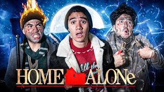 MI POBRE ANGELITO EN LA VIDA REAL HOME ALONE  FAN FILM changovision [upl. by Inot]