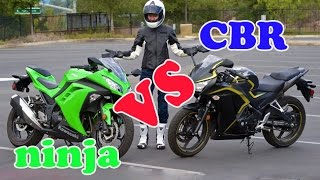 cbr1000RR vs kawasaki ninja 2016 [upl. by Iramohs]