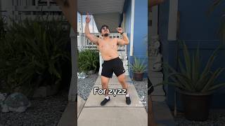 Zyzz dance gymworkout fitnessaddict zyzz motivation zyzzdance gym samsulekeffect workout [upl. by Senga]