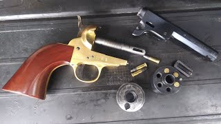 Pietta 1851 Colt Navy with 22lr Kirst Konverter conversion cylinder [upl. by Eurydice438]