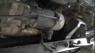 Replace Hino Dutro Starter Motor  Damn expensive Hino [upl. by Bez305]