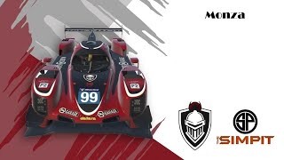 iRacing Dallara P217  Monza The Simpit Road Racing Series R9 [upl. by Murtha]