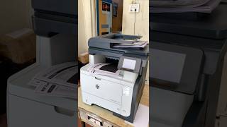 HP LaserJet m521 Dn Refurbished Printer Testing hpprinter laserprinter zerox scanning ytshorts [upl. by Nyleikcaj761]