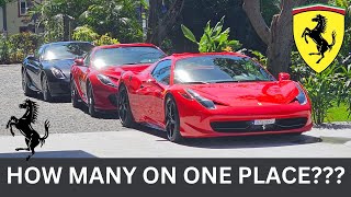 Ferrari owners event Madeira 2023  all Ferrari in one place [upl. by Ninette430]