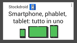 Smartphone phablet e tablet tutto in uno [upl. by Alyehc]