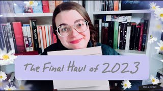 Christmas Book Haul  2023 [upl. by Sidra]