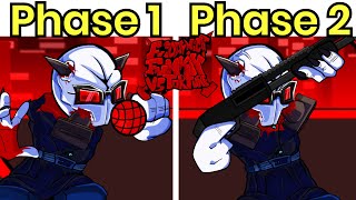 Vs MAG Agent Torture Phase 1 amp Phase 2 DEMO Released  Friday Night Funkin Madness Combat Mod [upl. by Intirb]