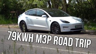 202223 new 79kWh Tesla Model 3 Performance realworld range efficiency and charge speed test [upl. by Delaney445]