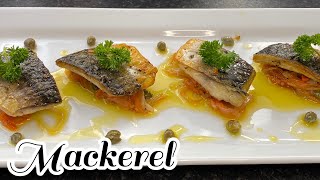 VERY TASTY MACKEREL  Healthy Food  Very easy recipe [upl. by Danas]