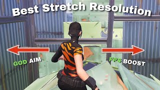 How to Get the BEST Stretched Resolution in Fortnite Chapter 5 1720 x 1080 [upl. by Nashner]