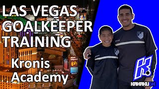 Best Las Vegas Goalkeeper Training With Kahaku GK [upl. by Aynna]