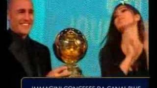 PREMIAZIONE FABIO CANNAVARO PALLONE DORO Golden ball [upl. by Bruno]