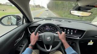 2023 Buick Envision Avenir POV Test Drive 20 Turbo 4 Cylinder [upl. by Emalia]