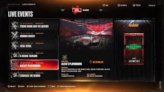 WWE 2K24 Alexas Playground MyFACTION Live Event [upl. by Eillim279]