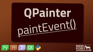 PyQt paintEvent [upl. by Ahterahs]