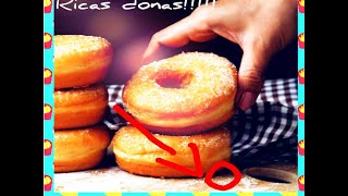 🍩 donas rellenasdonas rellenas de arequipedonas receta 🍩 [upl. by Ahseele587]