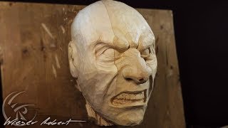 Bildhauer Tutorial  Maske Schnitzen 🎭 [upl. by Noryb]