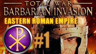 Rome Barbarian Invasion  Eastern Roman Empire Campaign 1 [upl. by Elitnahc]