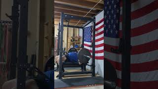 WOC Bench Press 225 x 1 [upl. by Niles976]