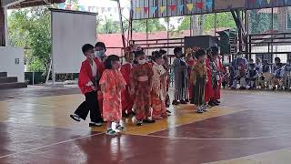 A Traditional Japanese Dance 2022 SPBTS UN CELEBRATION [upl. by Vinna]