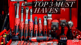 TOP 3 MUST HAVE MILWAUKEE TOOLS [upl. by Ajiat25]