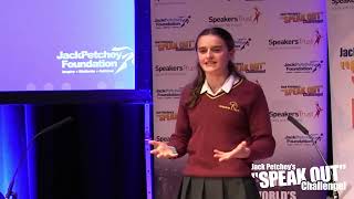 Ava John The Power to Change the World JPSpeakOut [upl. by Giffy]