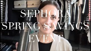 Sephora Spring Savings Event [upl. by Neelahs246]