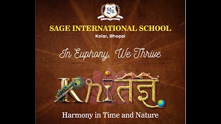 Kriतज्ञ  ANNUAL DAY 2024 SAGE INTERNATIONAL SCHOOL Kolar Bhopal [upl. by Awad]