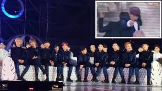 EXO reaction to BTS Blood Sweat and Tears amp Fire [upl. by Llertal6]