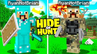 Minecraft Hide or Hunt But We Have Guns [upl. by Sauer714]