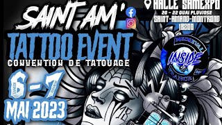 EPISODE 15  Convention tatouage St Am Tattoo Event [upl. by Samtsirhc]