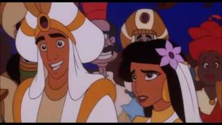 Aladdin and Jasmine Finally get married Wedding Scene HD [upl. by Lleryd]