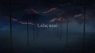 Hanin Dhiya  Lalu usai Official Lyric Video [upl. by Ahsok]