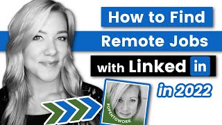 LinkedIn Job Search Tutorial in 2022 How to Find and Apply to Remote Jobs on LinkedIn [upl. by Icken]