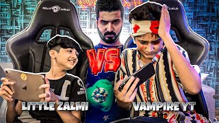 1 v 1 TDM with Little Zalmi😡  Boxing Match with Zalmi Gaming😱  PubgM  Vampire YT [upl. by Buschi]