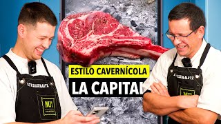 🔥Reacción a quotLa Capitalquot Carne Asada estilo Cavernícola ¿Desperdicio o Genialidad  Etxezarreta [upl. by Fredella]