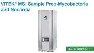 VITEK MS Sample PrepMycobacteria and Nocardia [upl. by Emmaline]